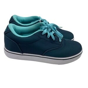 NWOB Heelys Launch Teal Blue Skate Shoes‎ Sneakers Mens 7 Womens 8 HE100070